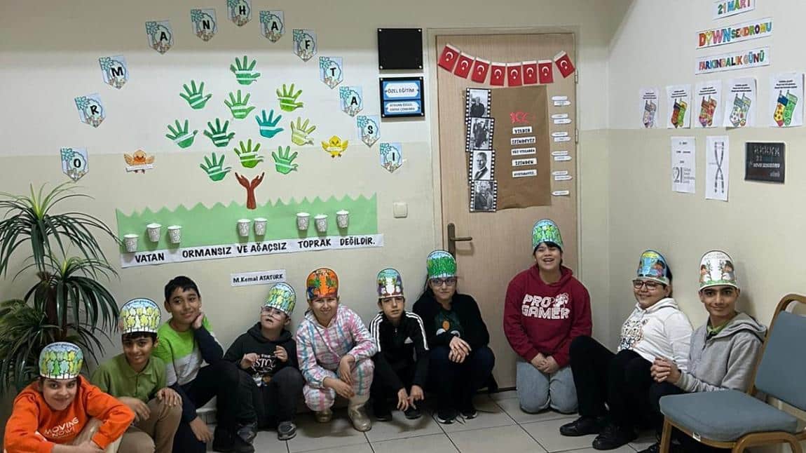 Orbay Ortaokulu Özel Eğitim Sınıfının Orman Haftası Etkinliği